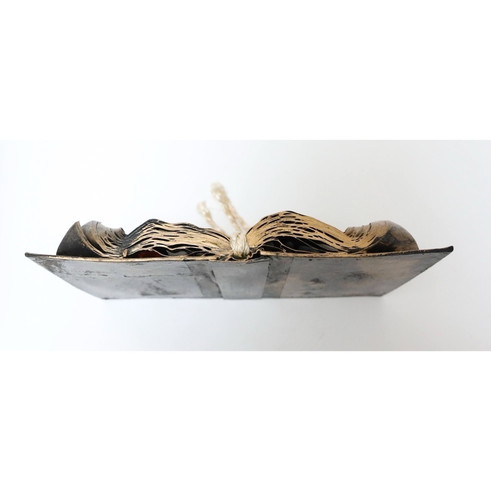 OOAK Unique Vintage Handmade Judith Bond Book decor weathered retro Desiderata - Picture 6 of 9